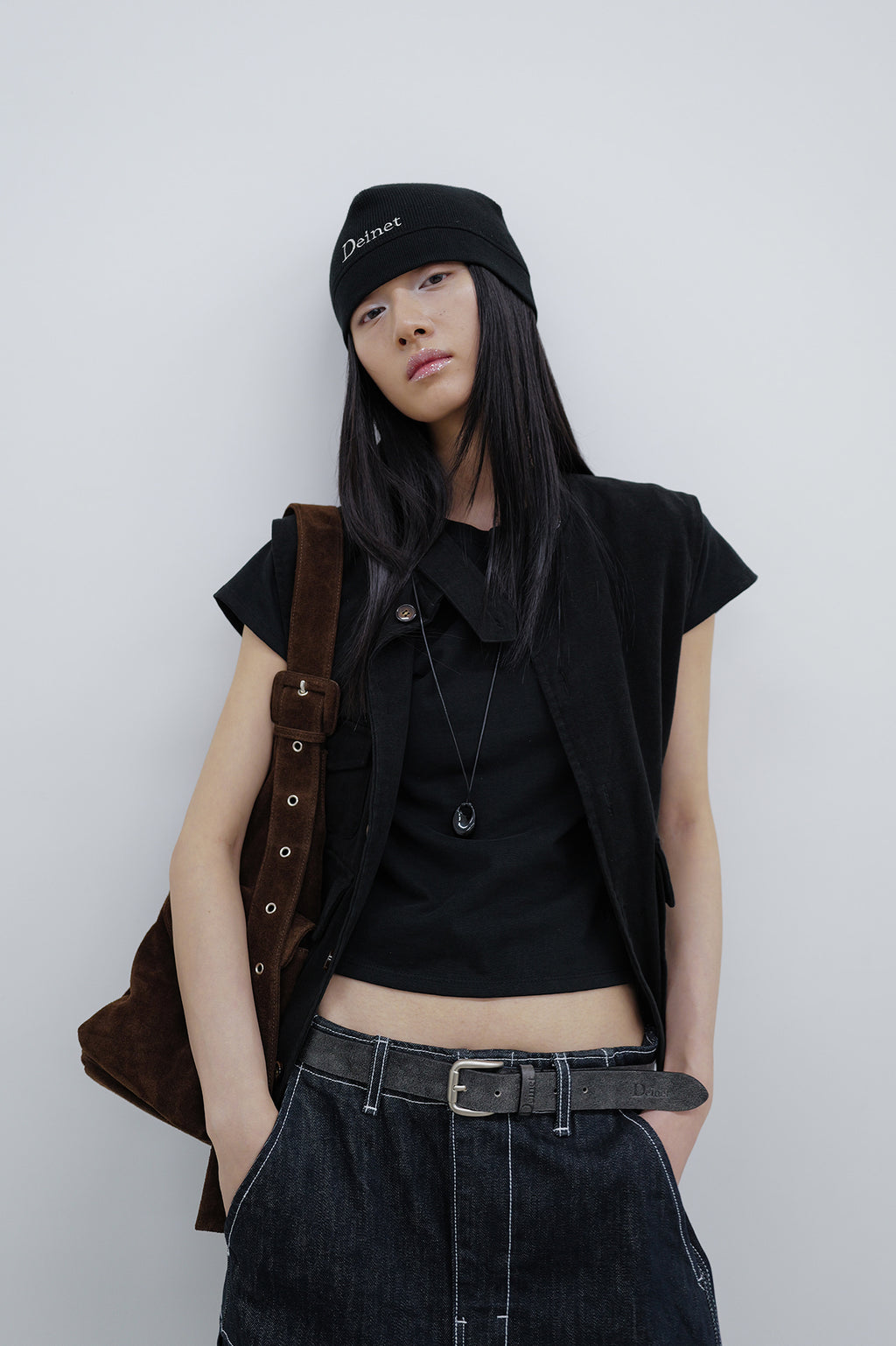Deinet - Deinet Multi Pocket Cotton Vest (Black) product image 6 | TRAB K-Fashion Australia