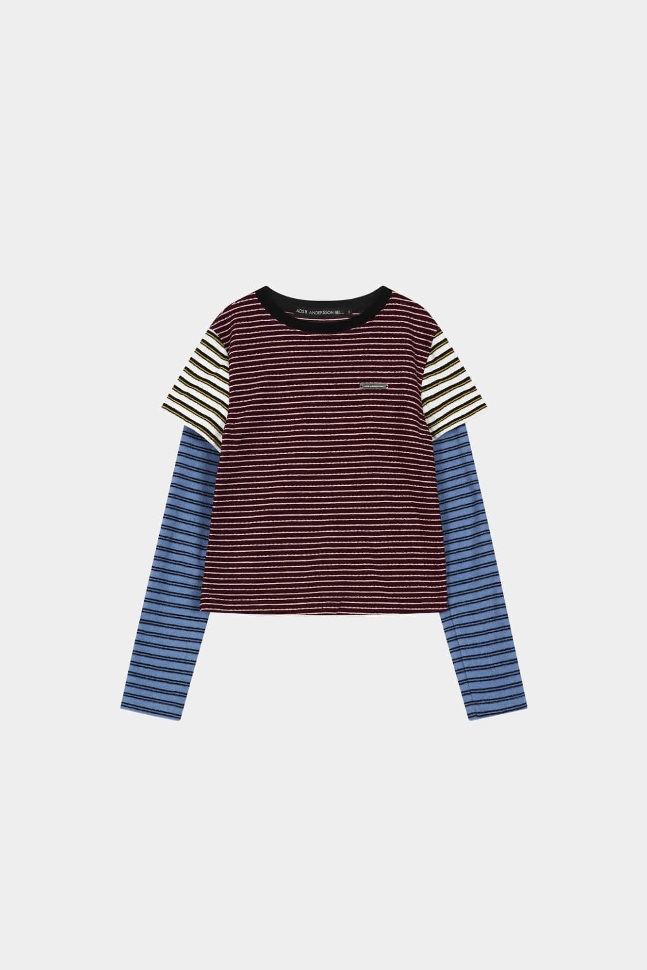 Andersson Bell - Terry Multi Stripe Ls T-Shirt (multi) (Multi) product image 8 | TRAB K-Fashion Australia