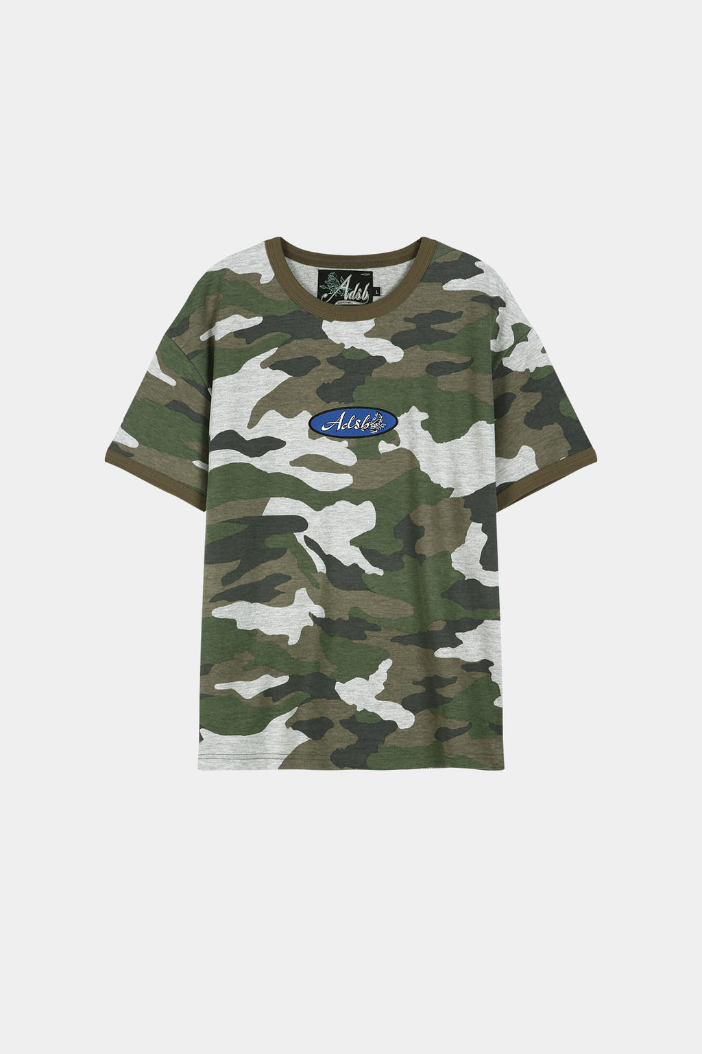 Andersson Bell - (essential) Camouflage Ringer T-Shirt (Essential) product image 6 | TRAB K-Fashion Australia