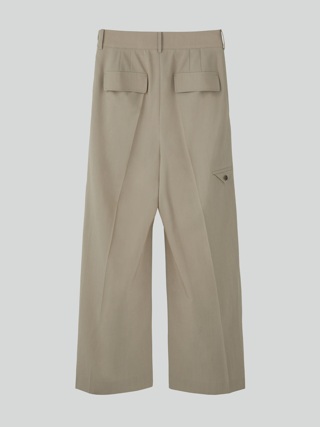 Recto - Banding Waist Wide Pants (Sepia Beige) product image 13 | TRAB K-Fashion Australia