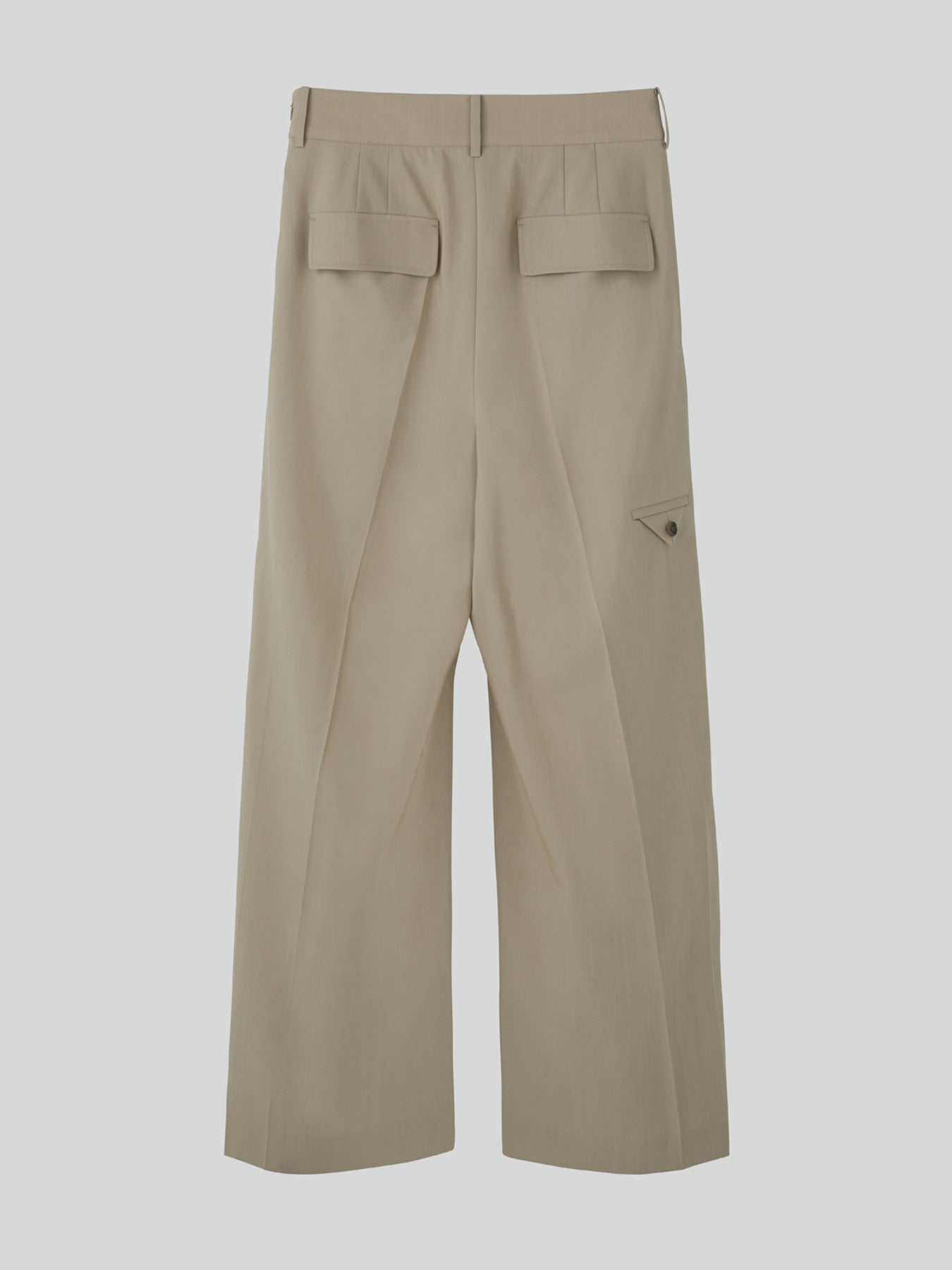 Recto - Banding Waist Wide Pants (Sepia Beige) product image 13 | TRAB K-Fashion Australia