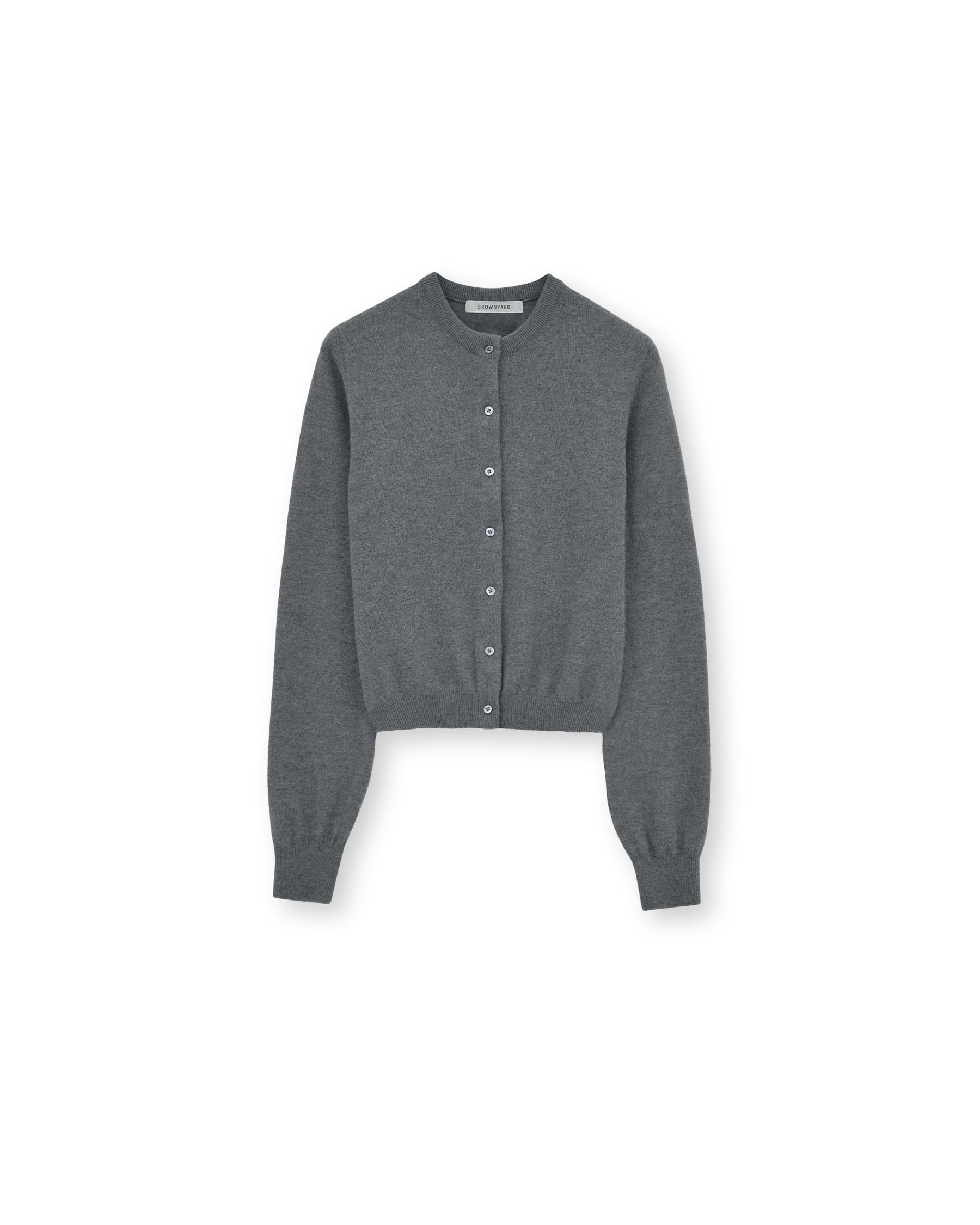 Brownyard - Round Cardigan (Grey) product image 3 | TRAB K-Fashion Australia