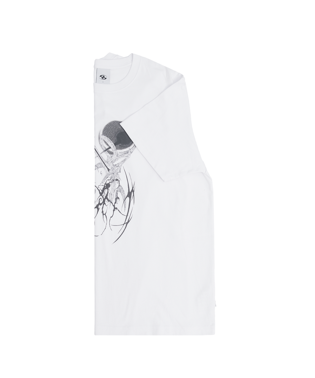 San San Gear - Aphelios T-Shirt (White) product image 8 | TRAB K-Fashion Australia