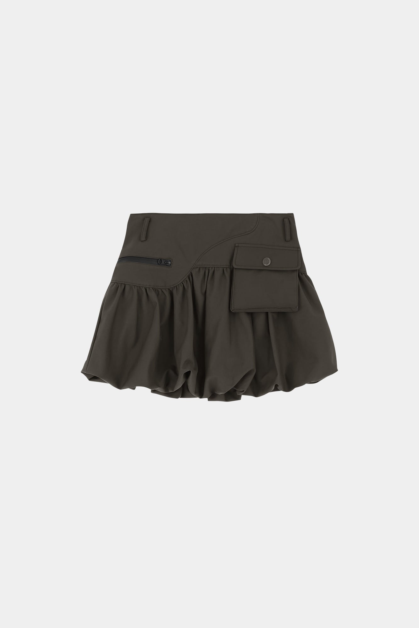 Andersson Bell - Cargo Balloon Skirt (Charcoal) product image 14 | TRAB K-Fashion Australia