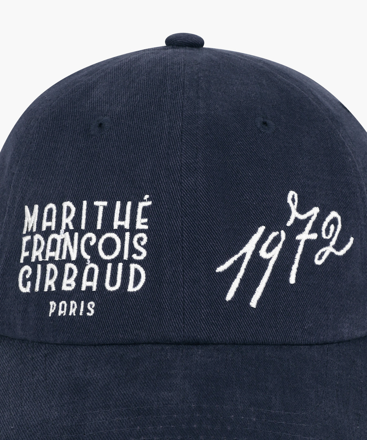 Marithe & Francois Girbaud - 1972 Logo Brushed Cap (Navy) product image 3 | TRAB K-Fashion Australia
