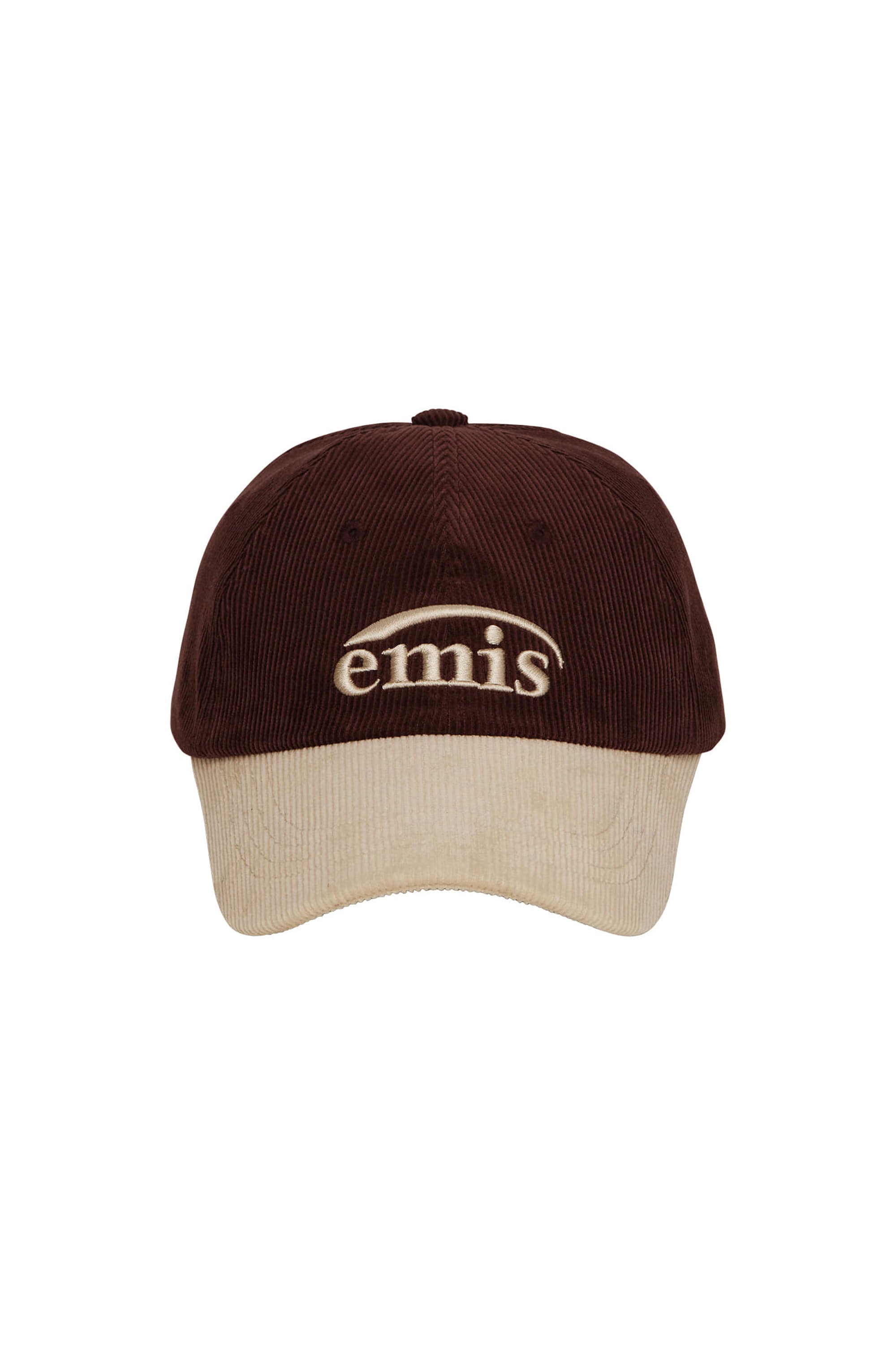 Emis - Corduroy Two-Tone Ball Cap (Wine) product image 1 | TRAB K-Fashion Australia