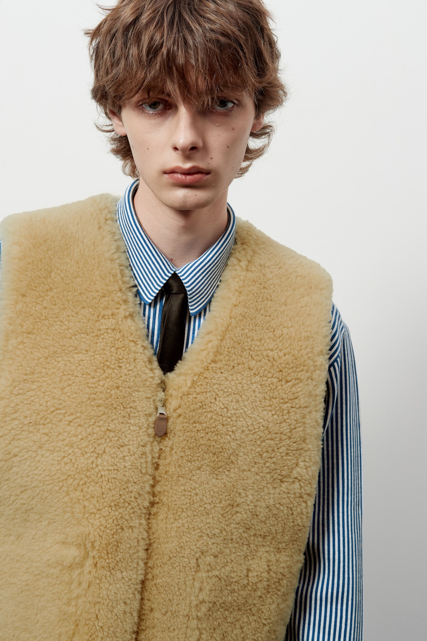 Stu - Stripe Knit Shirt (Blue) product image 10 | TRAB K-Fashion Australia