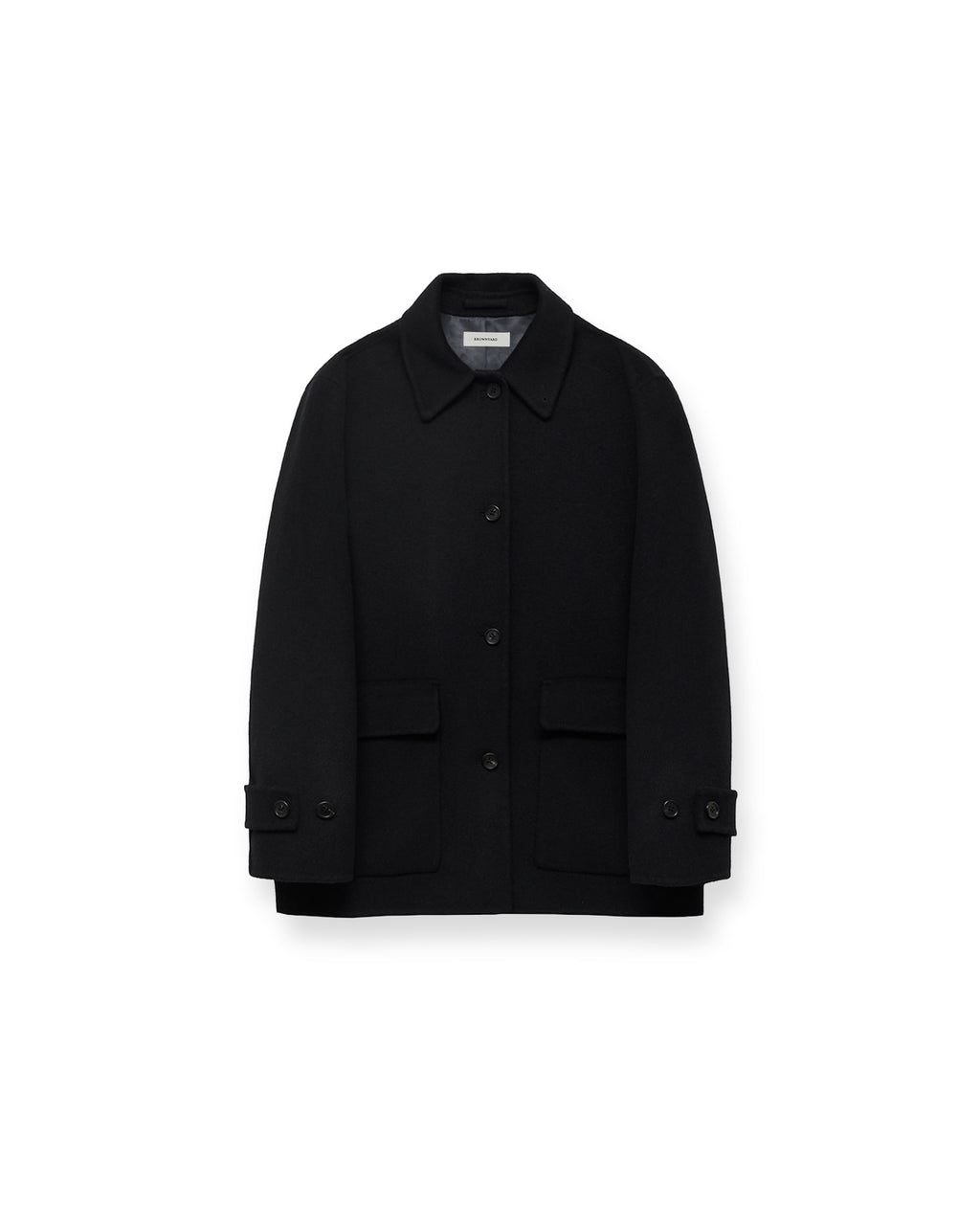 Brownyard - Handmade Half Coat (Black) product image 4 | TRAB K-Fashion Australia