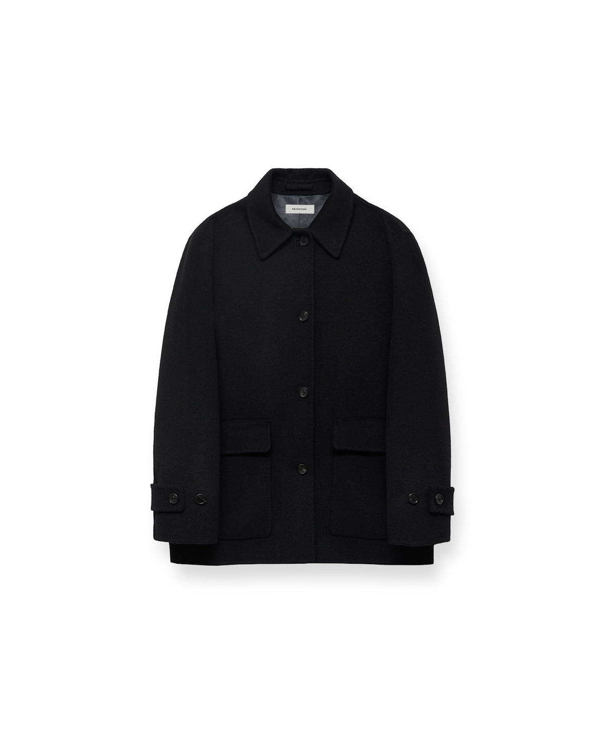 Brownyard - Handmade Half Coat (Black) product image 4 | TRAB K-Fashion Australia