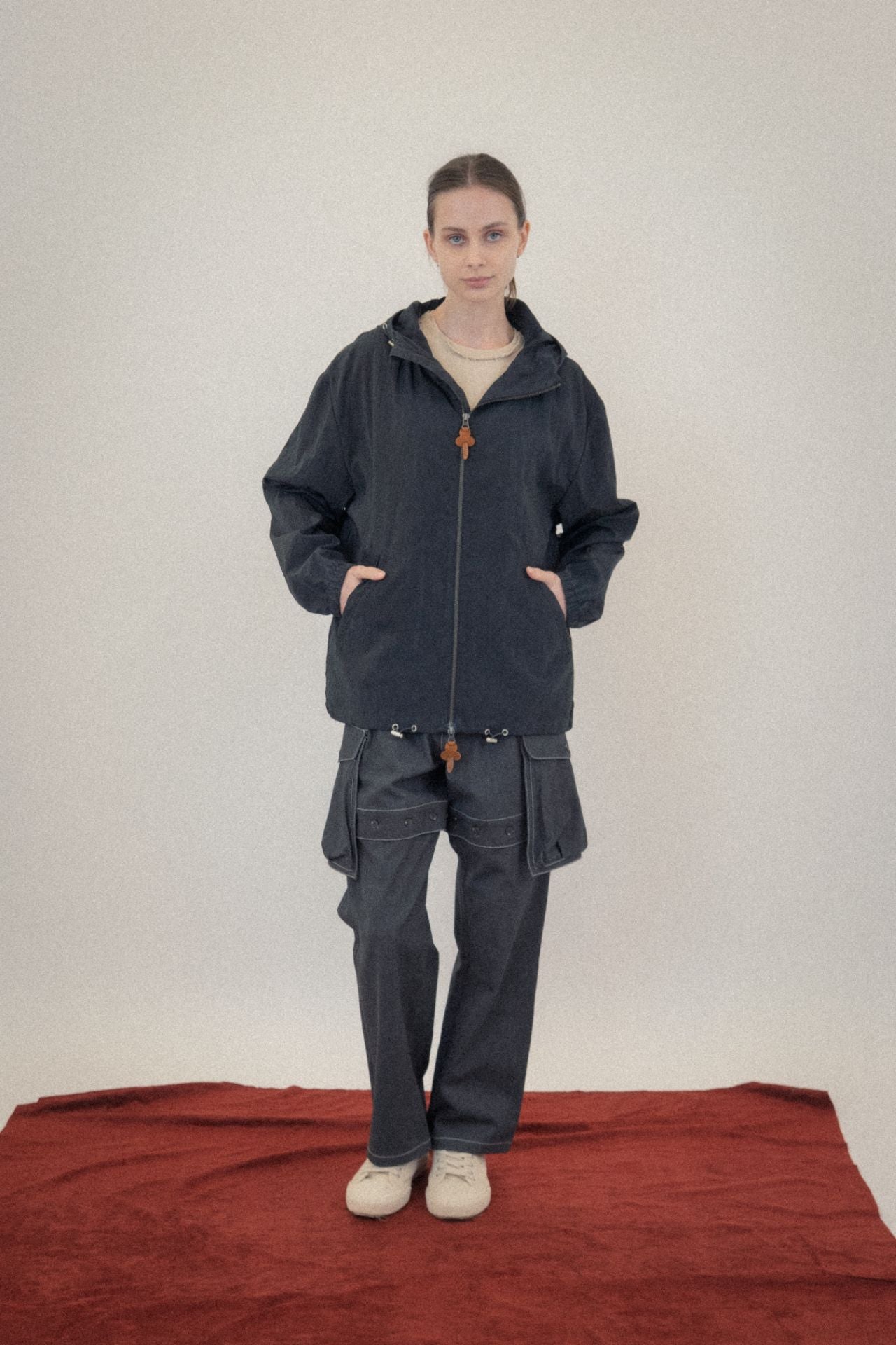 Ioedle - Trail Of Time Windbreaker (Olive) product image 11 | TRAB K-Fashion Australia