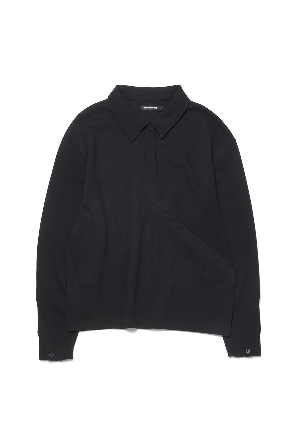 Hatchingroom - River Polo Tee (Black) product image 1 | TRAB K-Fashion Australia