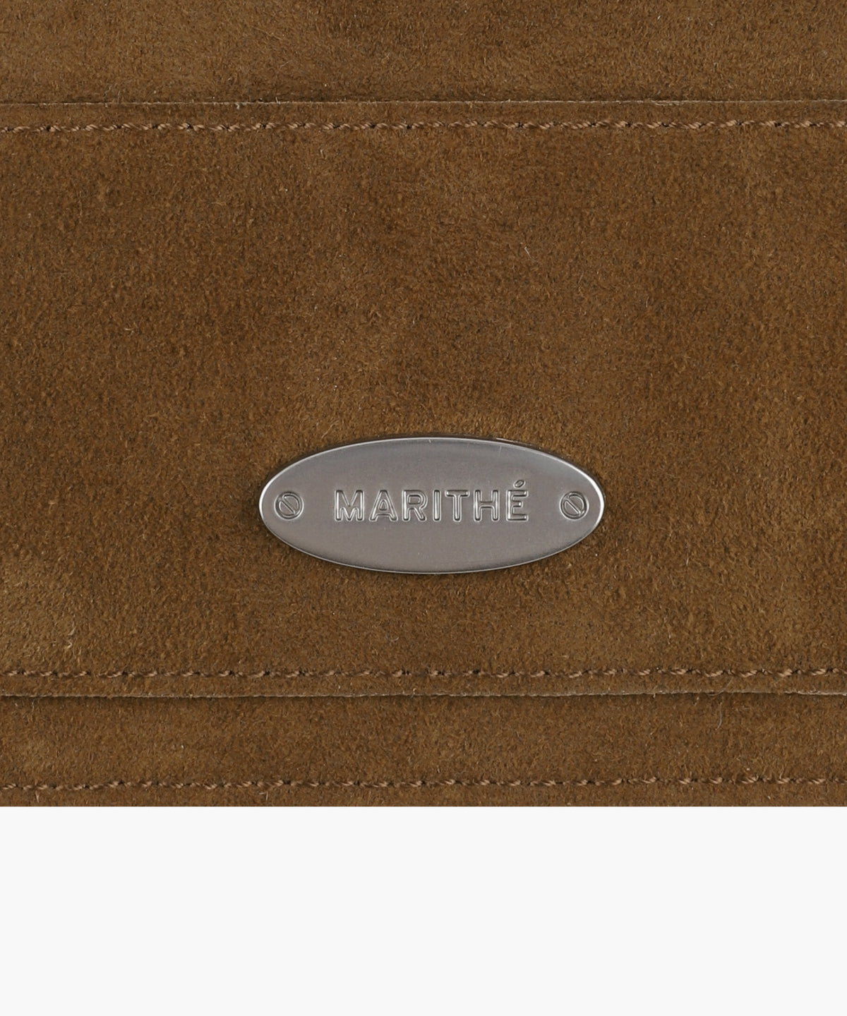 Marithe & Francois Girbaud - Strap Snap Card Wallet (Brown) product image 3 | TRAB K-Fashion Australia