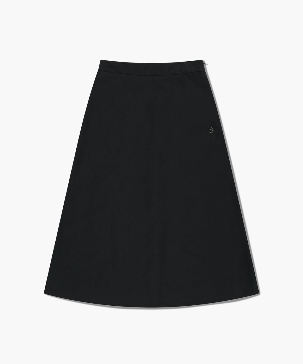 Marithe & Francois Girbaud - Semi Flare Skirt (Black) product image 6 | TRAB K-Fashion Australia
