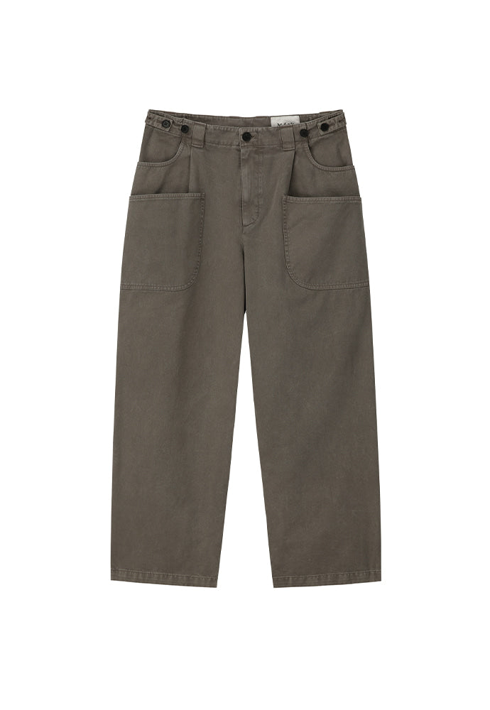 Art if acts - French Workwear Pants (Vintage Brown) product image 6 | TRAB K-Fashion Australia