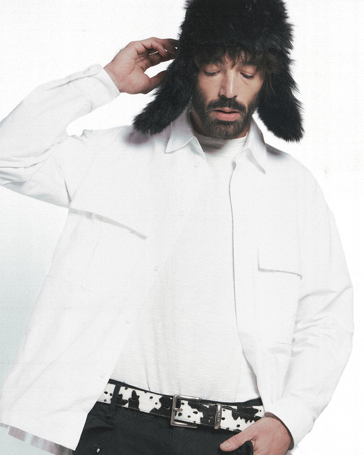 Eastlogue - Army Field Shirts (White) product image 2 | TRAB K-Fashion Australia