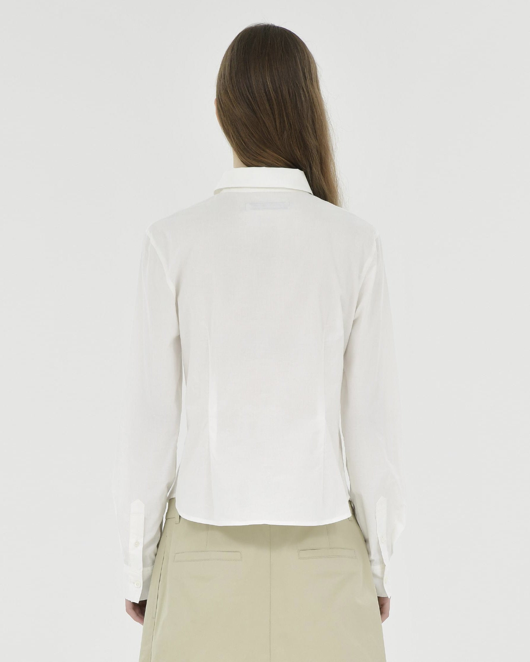 Brownyard - Line Shirt (White) product image 2 | TRAB K-Fashion Australia