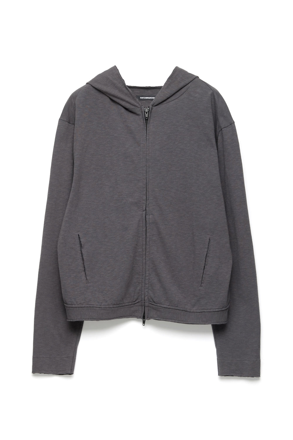 Hatchingroom - Rough Hoodie Slub (Graphite) product image 1 | TRAB K-Fashion Australia