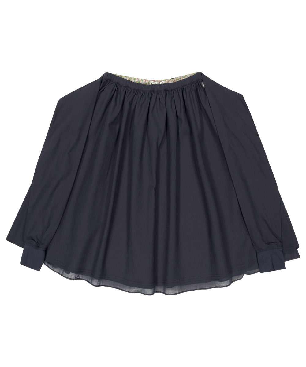 Coyseio - Strap Shirring Skirt (Navy) product image 10 | TRAB K-Fashion Australia
