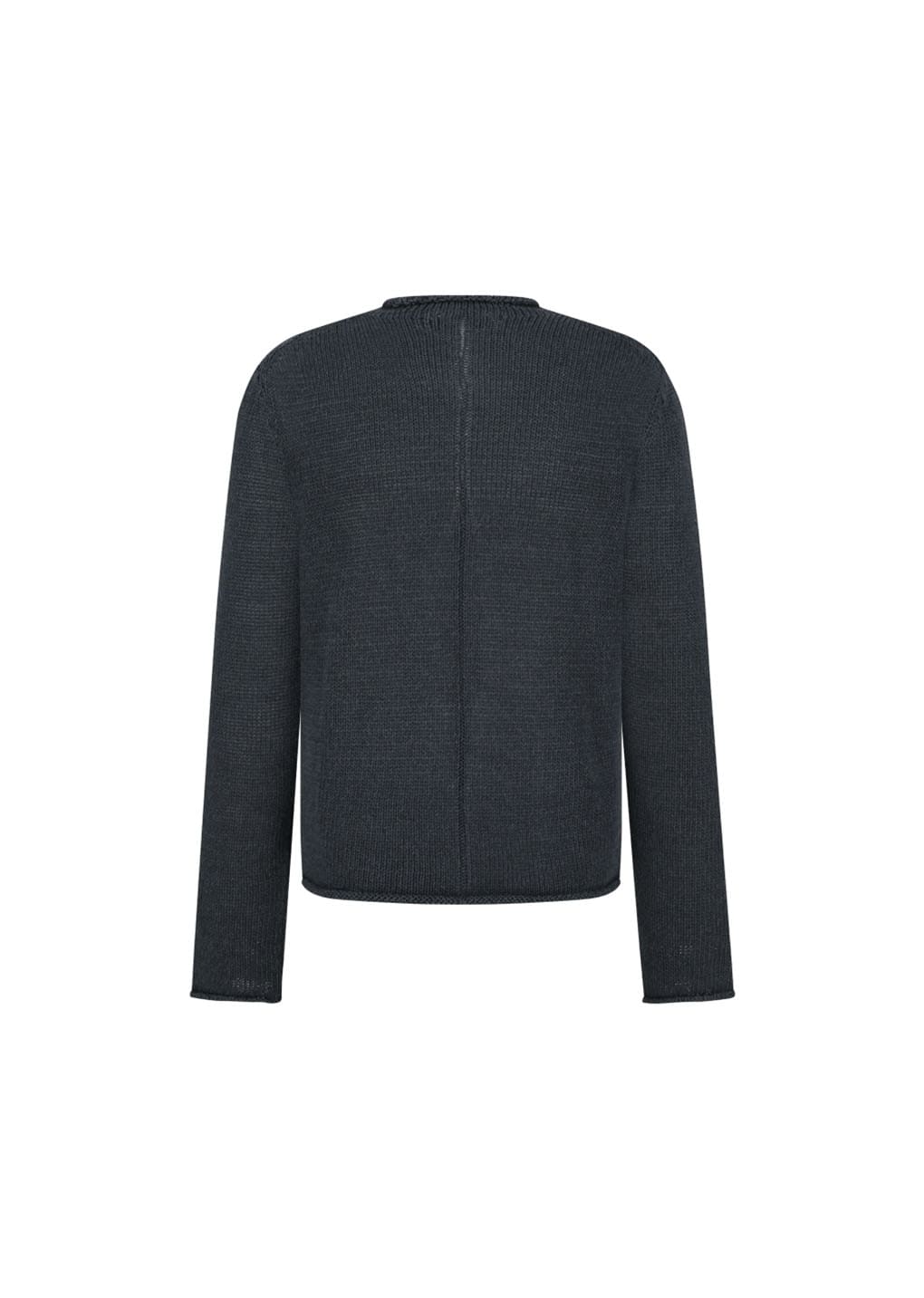 Amomento - [Pre-Order] Paper Yarn Pullover (Charcoal) product image 6 | TRAB K-Fashion Australia