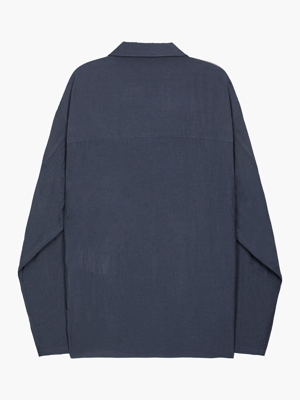Jiyong Kim - Layered Zip-Up Shirt (Blue) product image 2 | TRAB K-Fashion Australia