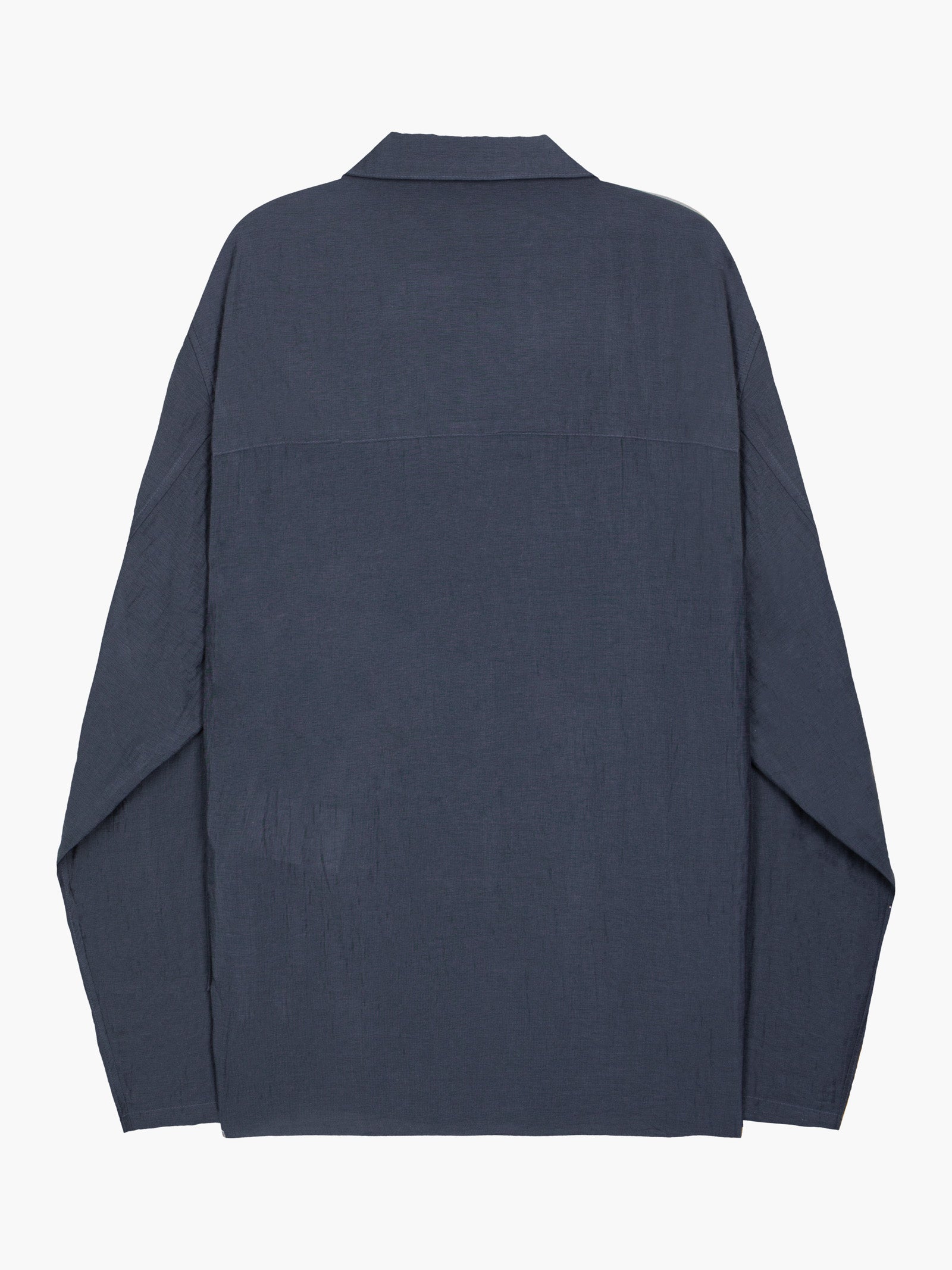 Jiyong Kim - Layered Zip-Up Shirt (Blue) product image 2 | TRAB K-Fashion Australia