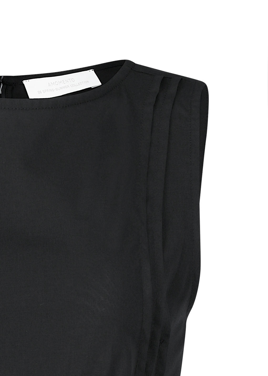 Amomento - Pintuck Dress (Black) product image 5 | TRAB K-Fashion Australia