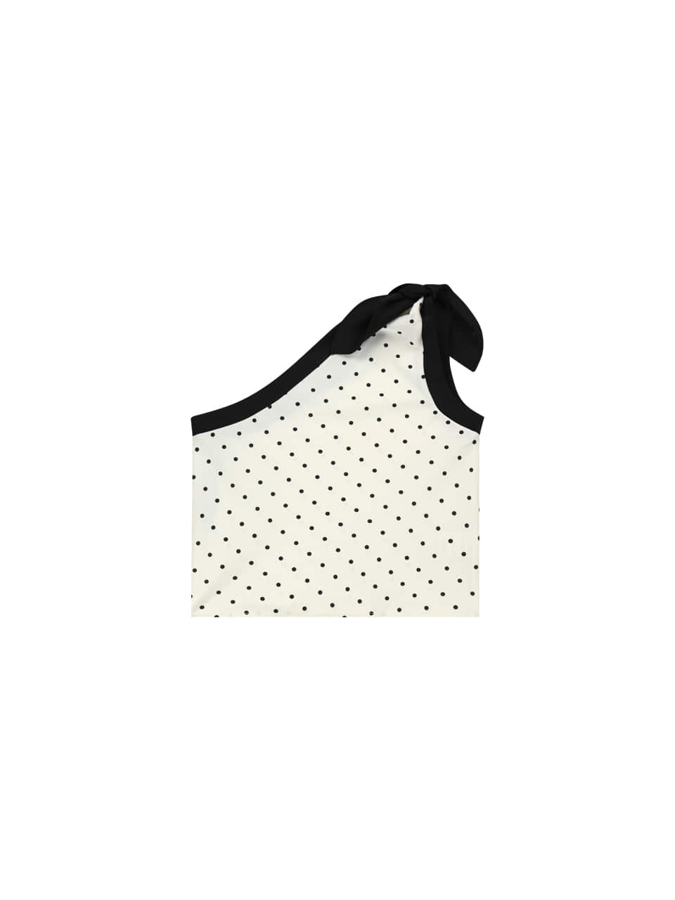 Kijun - [Ships 18 June] Polka Dot Scarf Top (Ivory) product image 7 | TRAB K-Fashion Australia