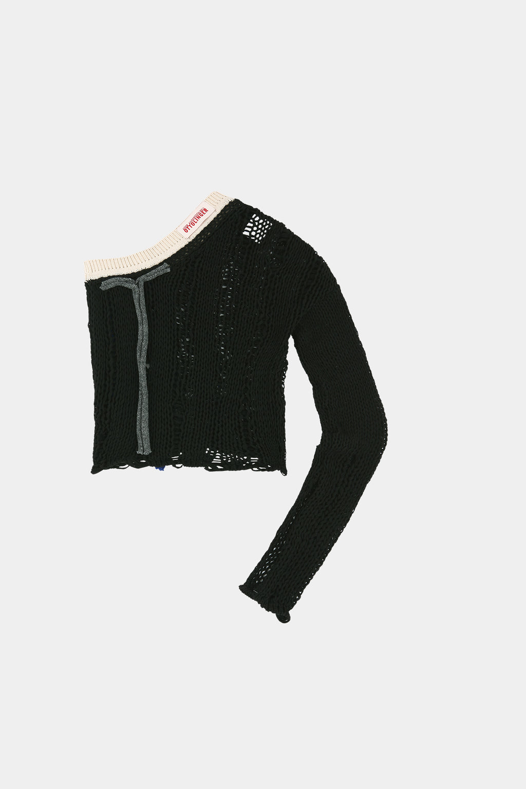 Andersson Bell - Adsb X Ottolinger One Shoulder Knit (Black) product image 8 | TRAB K-Fashion Australia