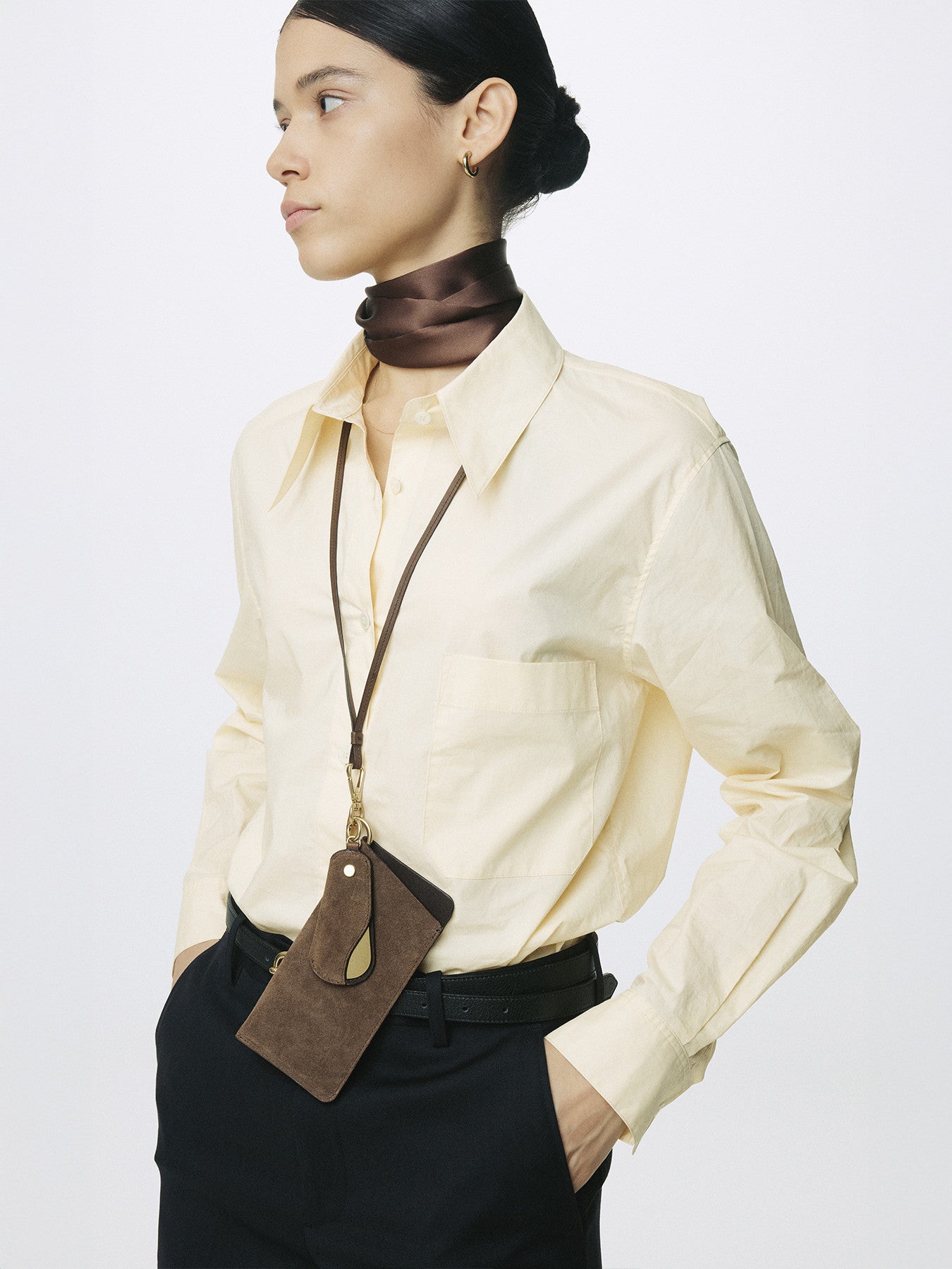 Tonywack - Cotton High-Density Shirt (Pale Yellow) product image 9 | TRAB K-Fashion Australia