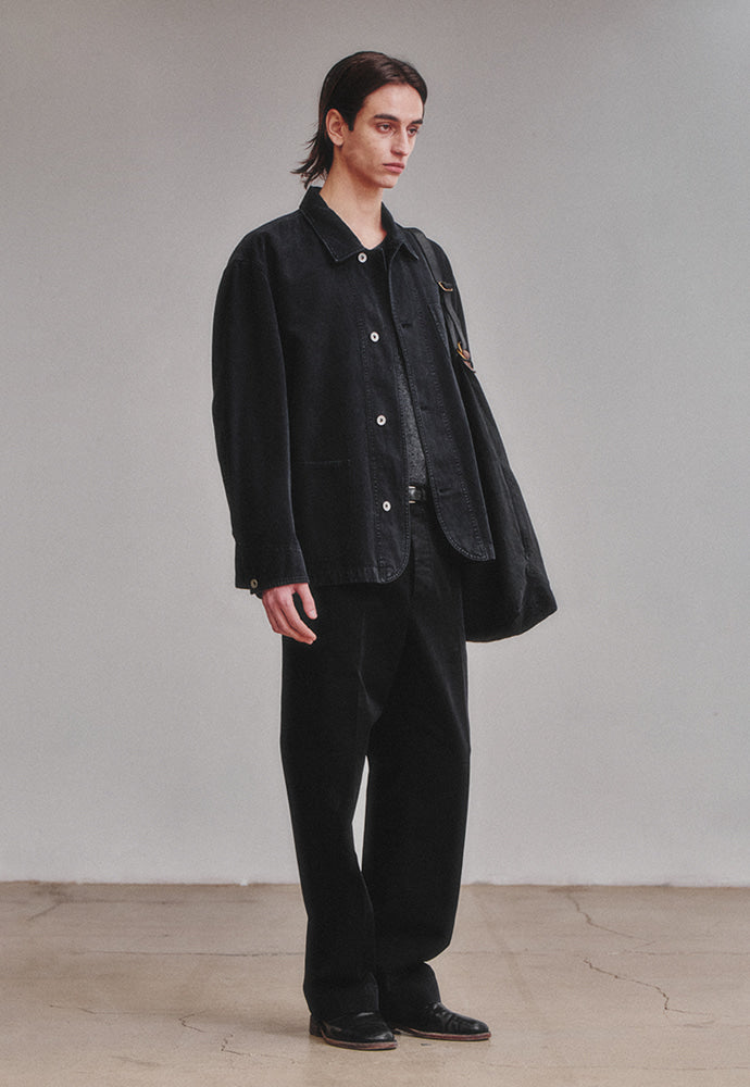 Art if acts - Garment Dyed Western Coverall Jacket (Faded Black) product image 4 | TRAB K-Fashion Australia