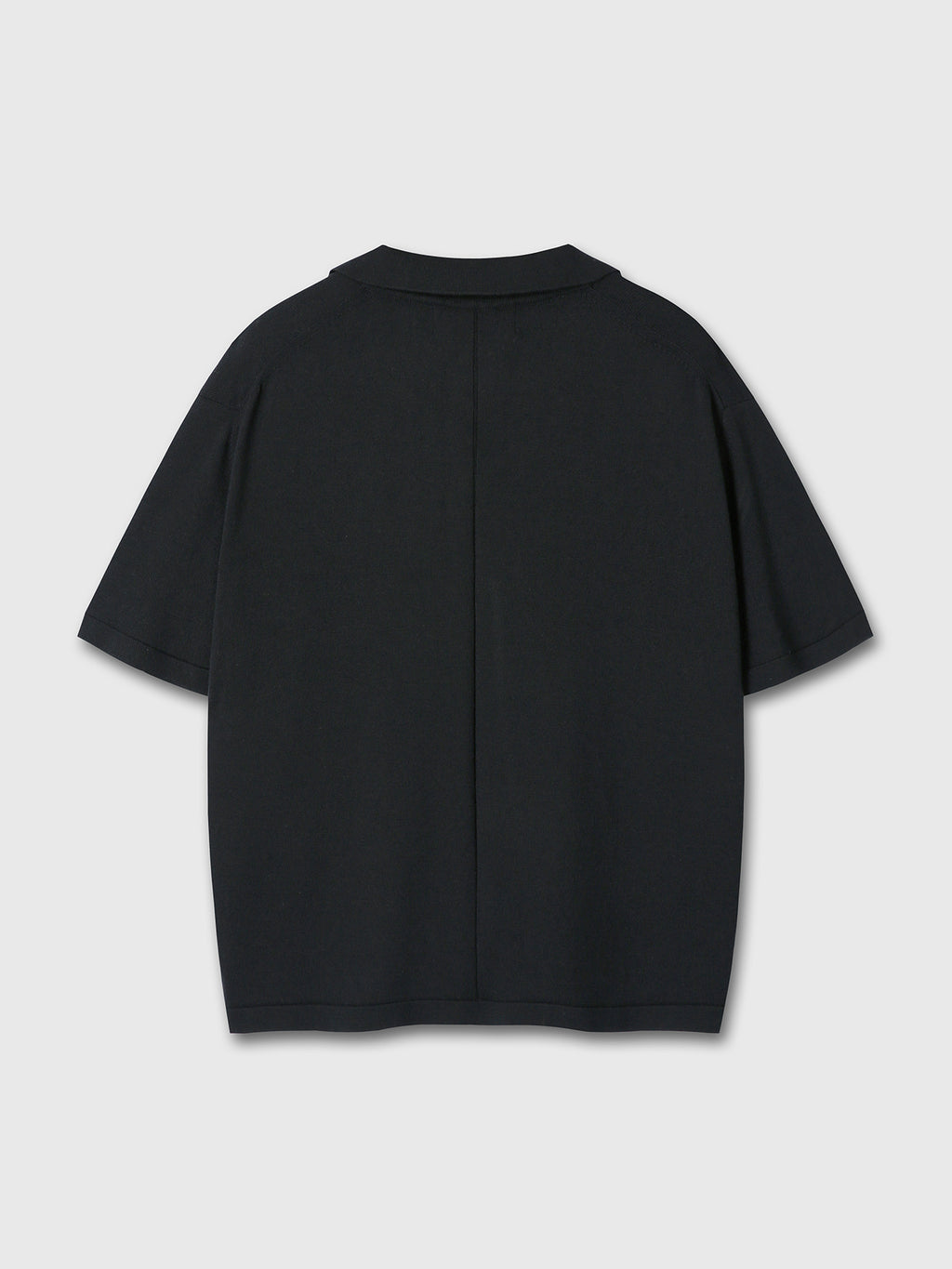 Tonywack - Silk Cashmere Open Collar Knit (Black) product image 10 | TRAB K-Fashion Australia