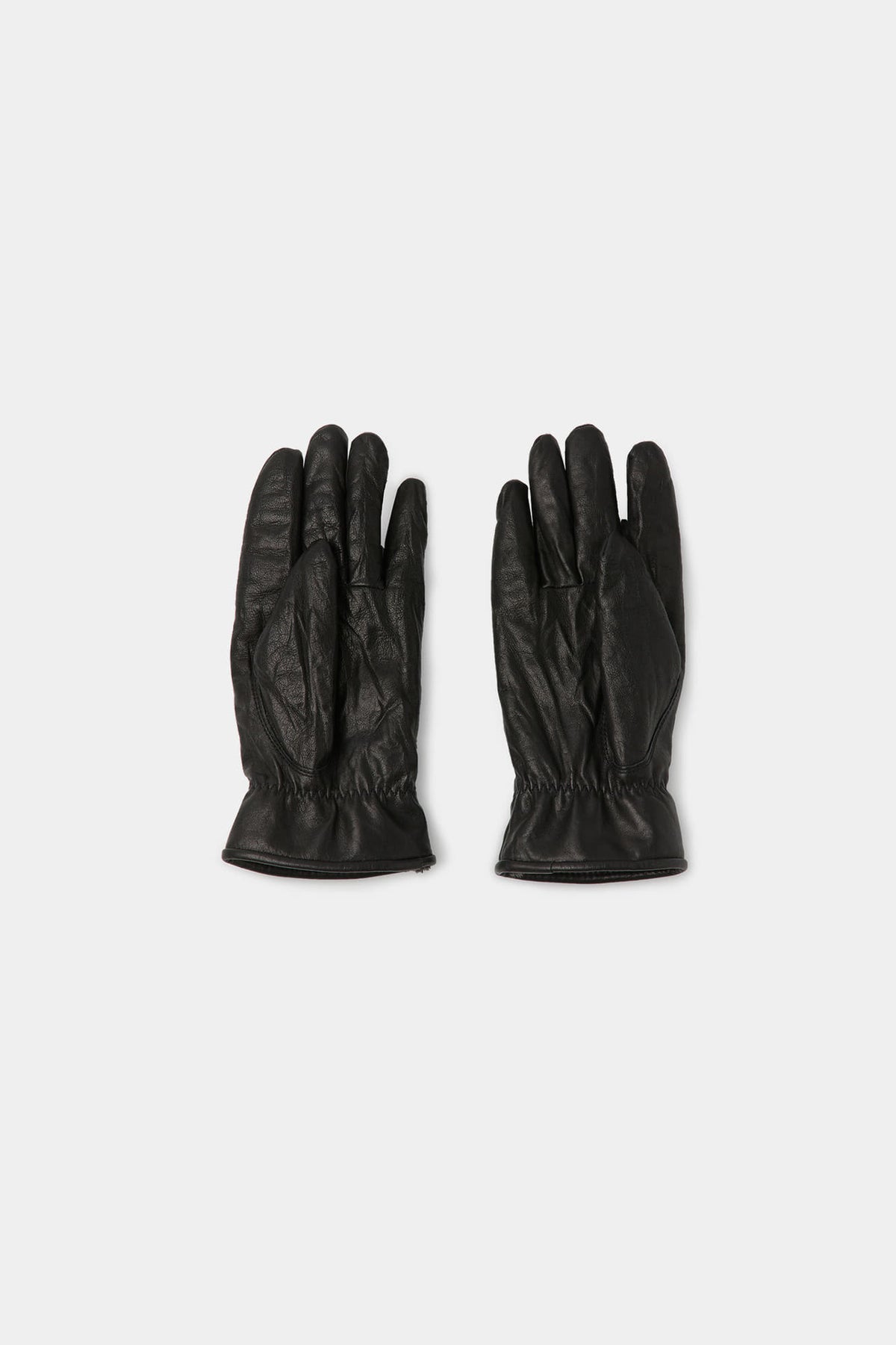 Coor - Vegetable Pleated Washed Gloves (Black) product image 5 | TRAB K-Fashion Australia