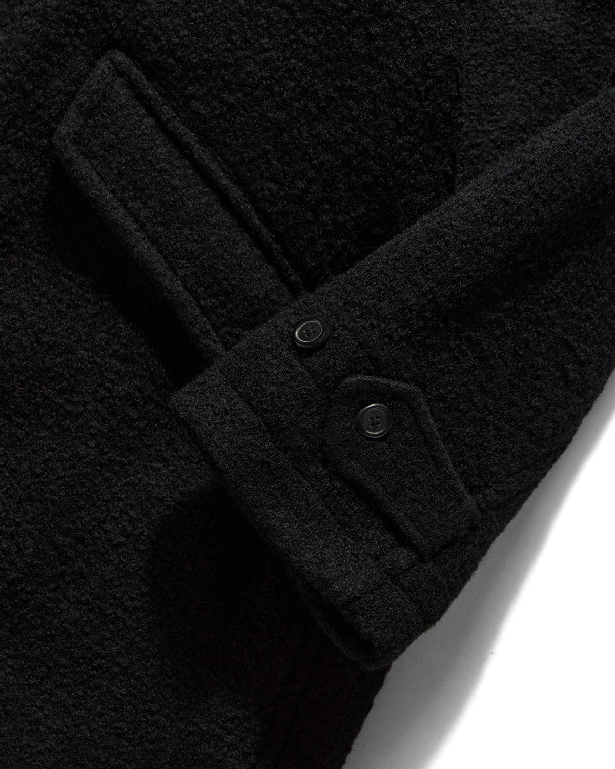 Eastlogue - Highland Balmacaan Coat (Ashed Black) product image 5 | TRAB K-Fashion Australia