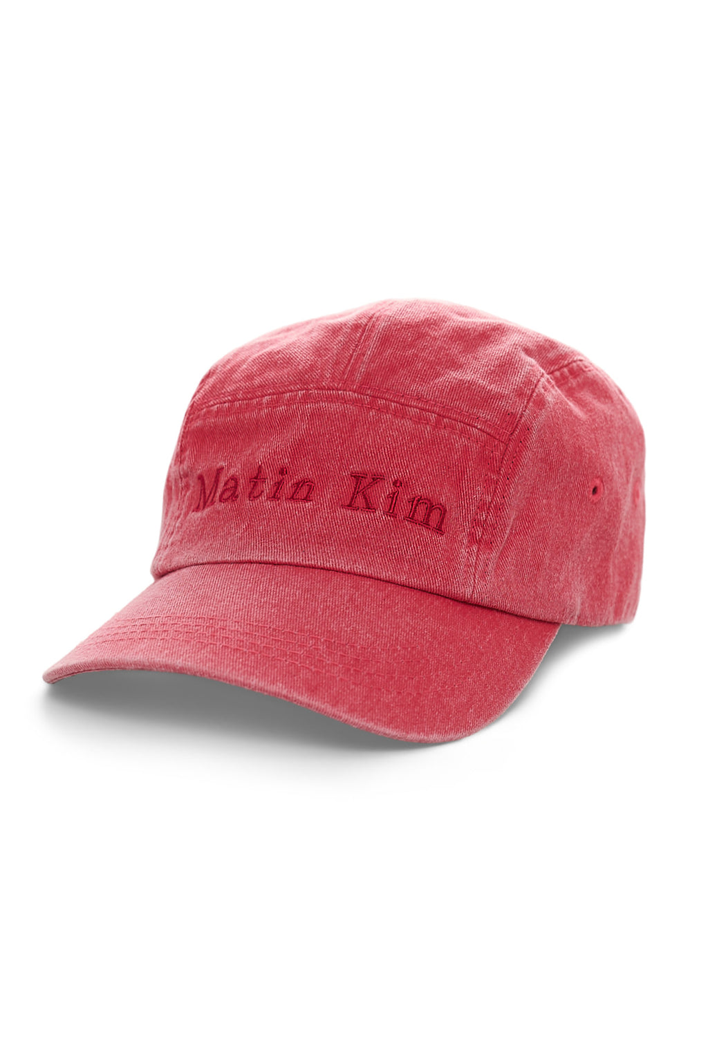 Matin Kim - Matin Washed Camp Cap (Red) product image 2 | TRAB K-Fashion Australia