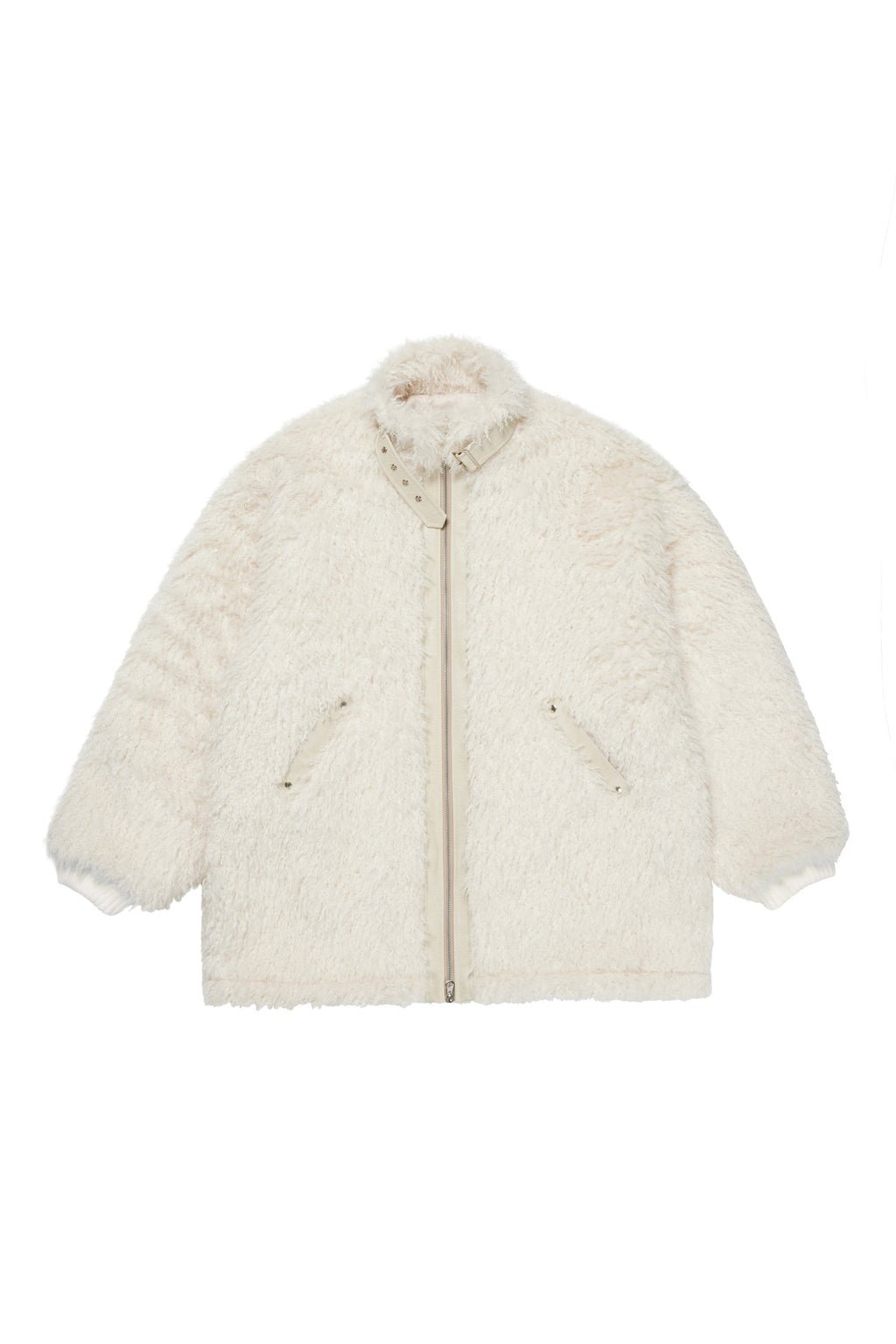 Deinet - Bizzo Point Faux Fur Jumper (Ivory) product image 13 | TRAB K-Fashion Australia