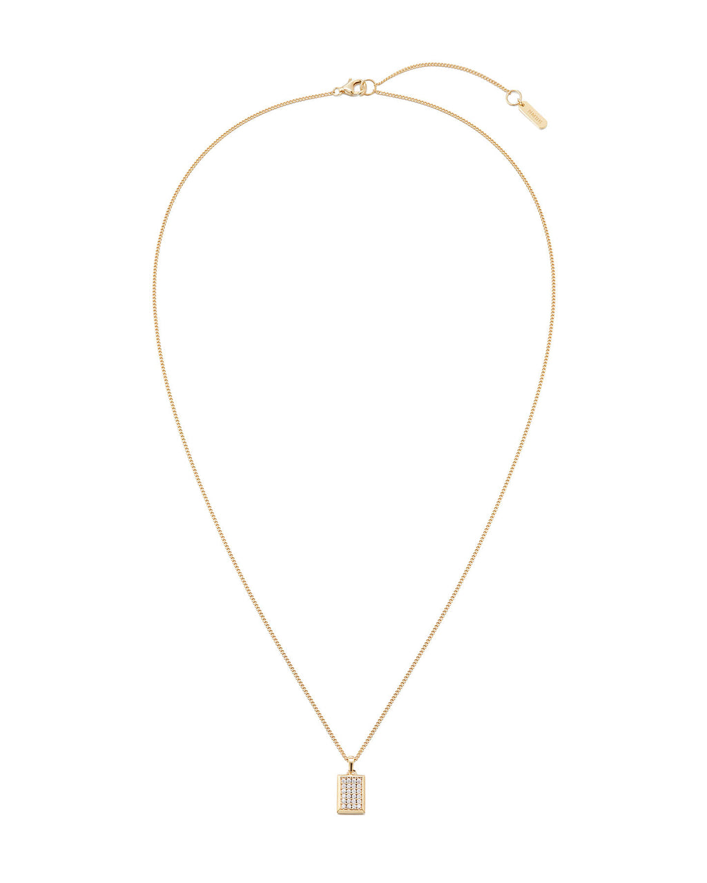 Numbering - Double Side Square Necklace #7736 product image 9 | TRAB K-Fashion Australia