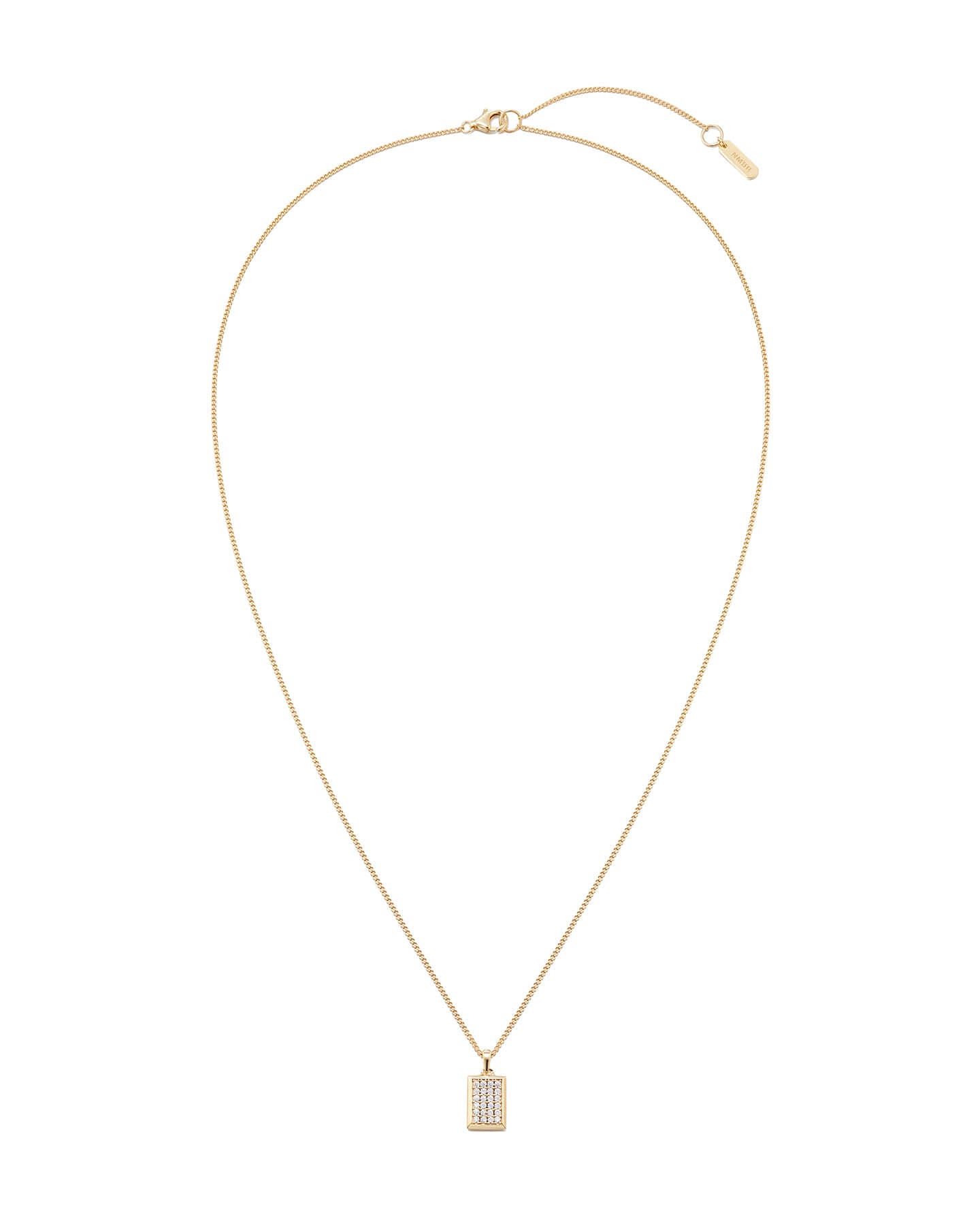 Numbering - Double Side Square Necklace #7736 product image 9 | TRAB K-Fashion Australia