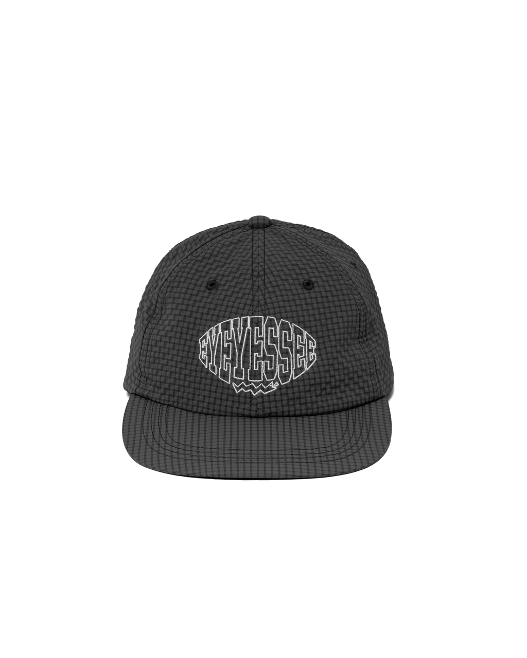 yeseyesee - Check Seersucker Cap (Charcoal) product image 2 | TRAB K-Fashion Australia