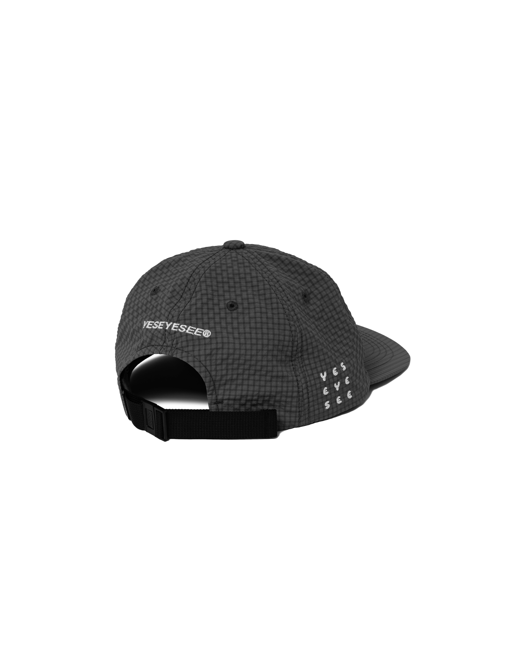 yeseyesee - Check Seersucker Cap (Charcoal) product image 3 | TRAB K-Fashion Australia