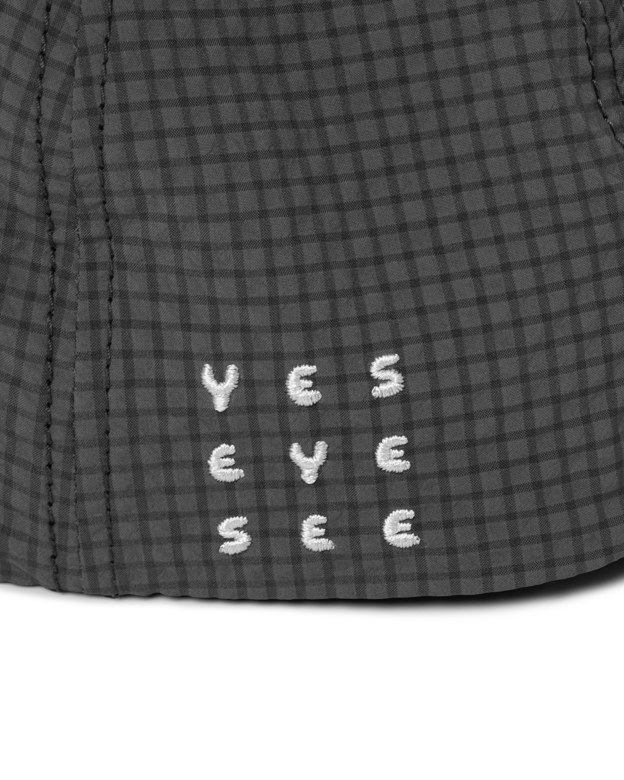 yeseyesee - Check Seersucker Cap (Charcoal) product image 5 | TRAB K-Fashion Australia