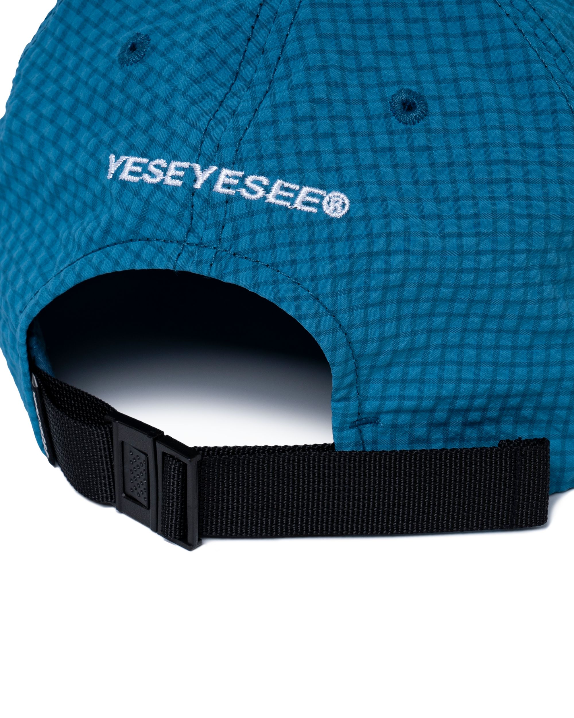 yeseyesee - Check Seersucker Cap (Blue) product image 4 | TRAB K-Fashion Australia