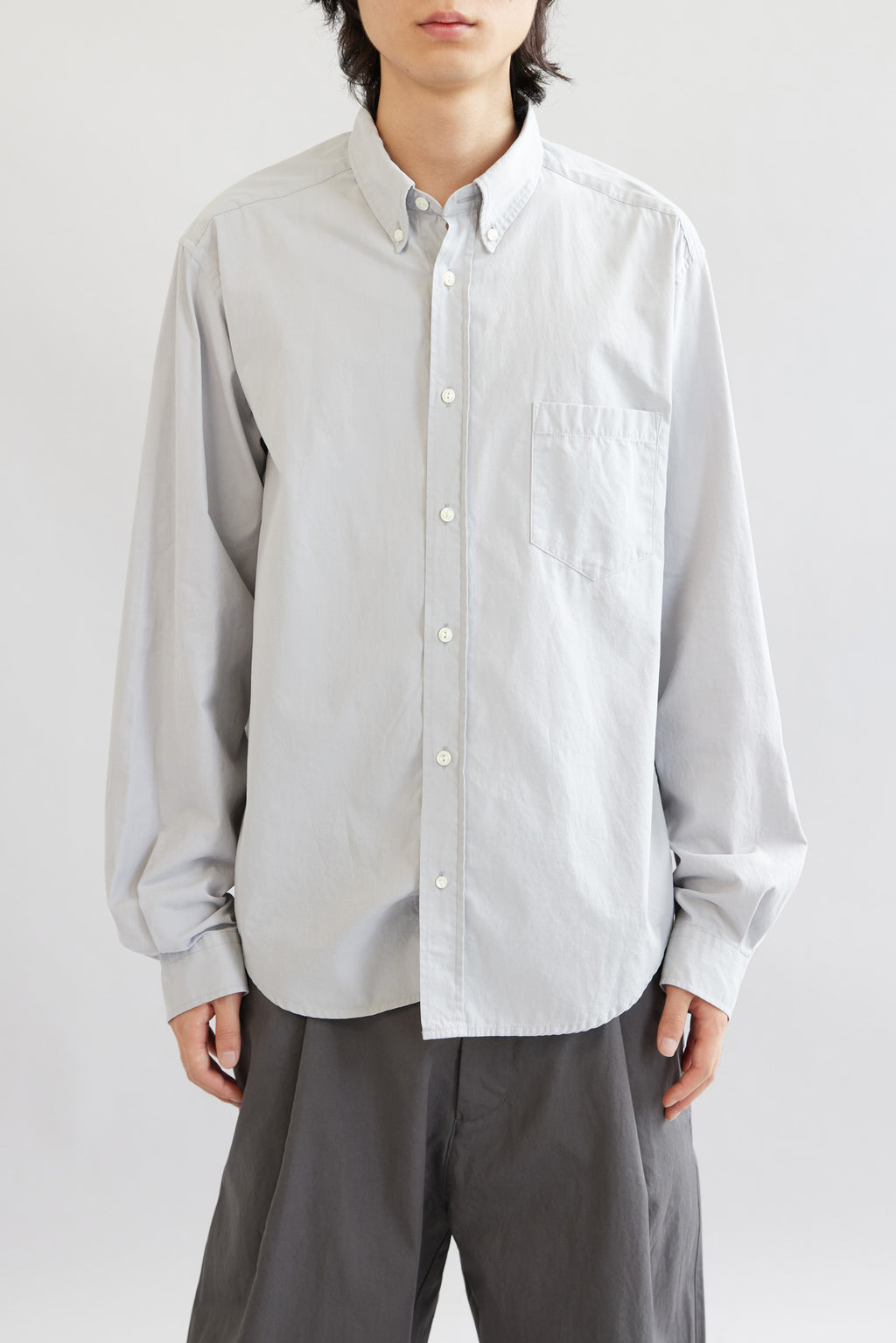 Hatchingroom - Out Button Shirt (Silver) product image 9 | TRAB K-Fashion Australia