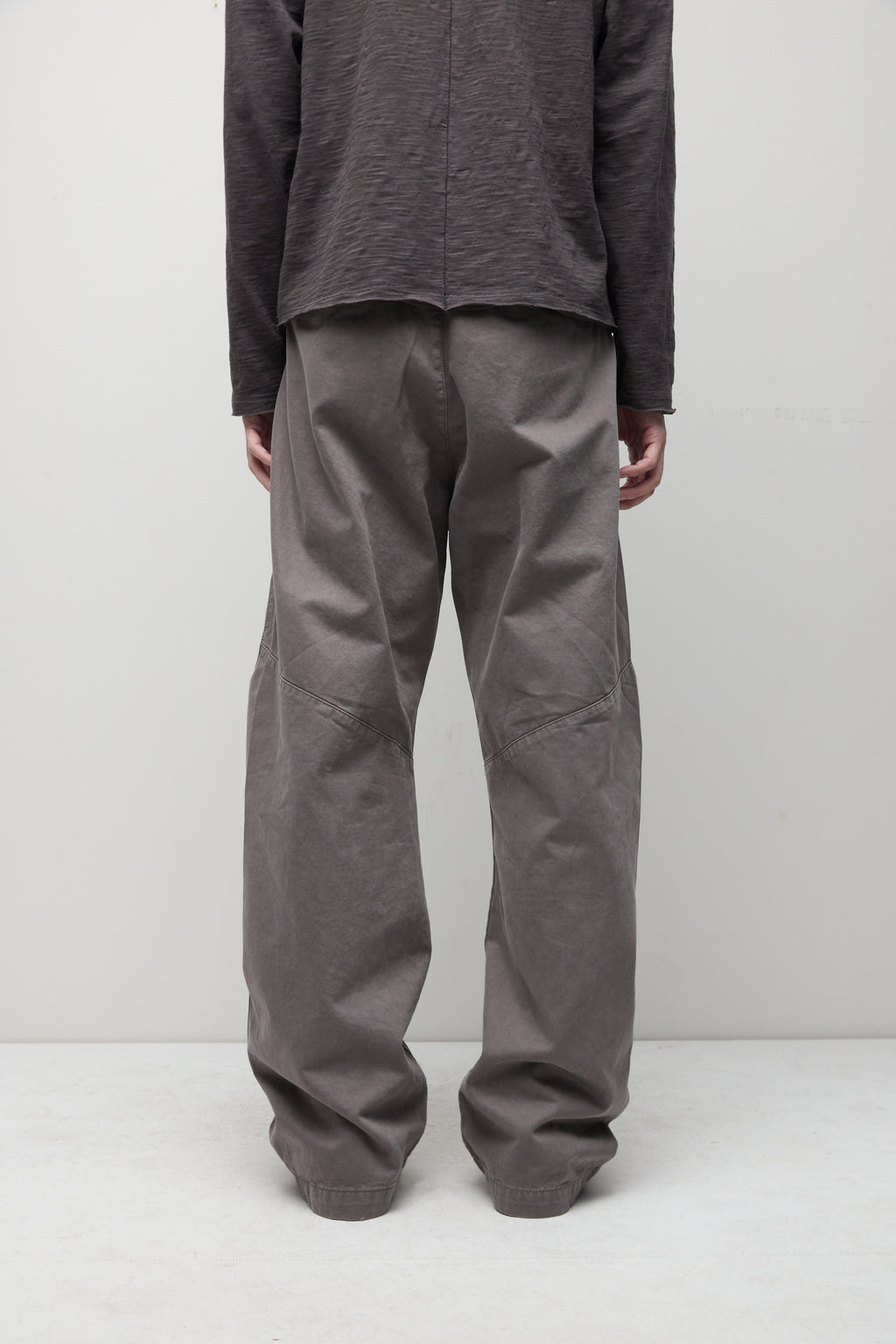 Hatchingroom - Shaped Trousers (Dyed Dusty Grey) product image 13 | TRAB K-Fashion Australia