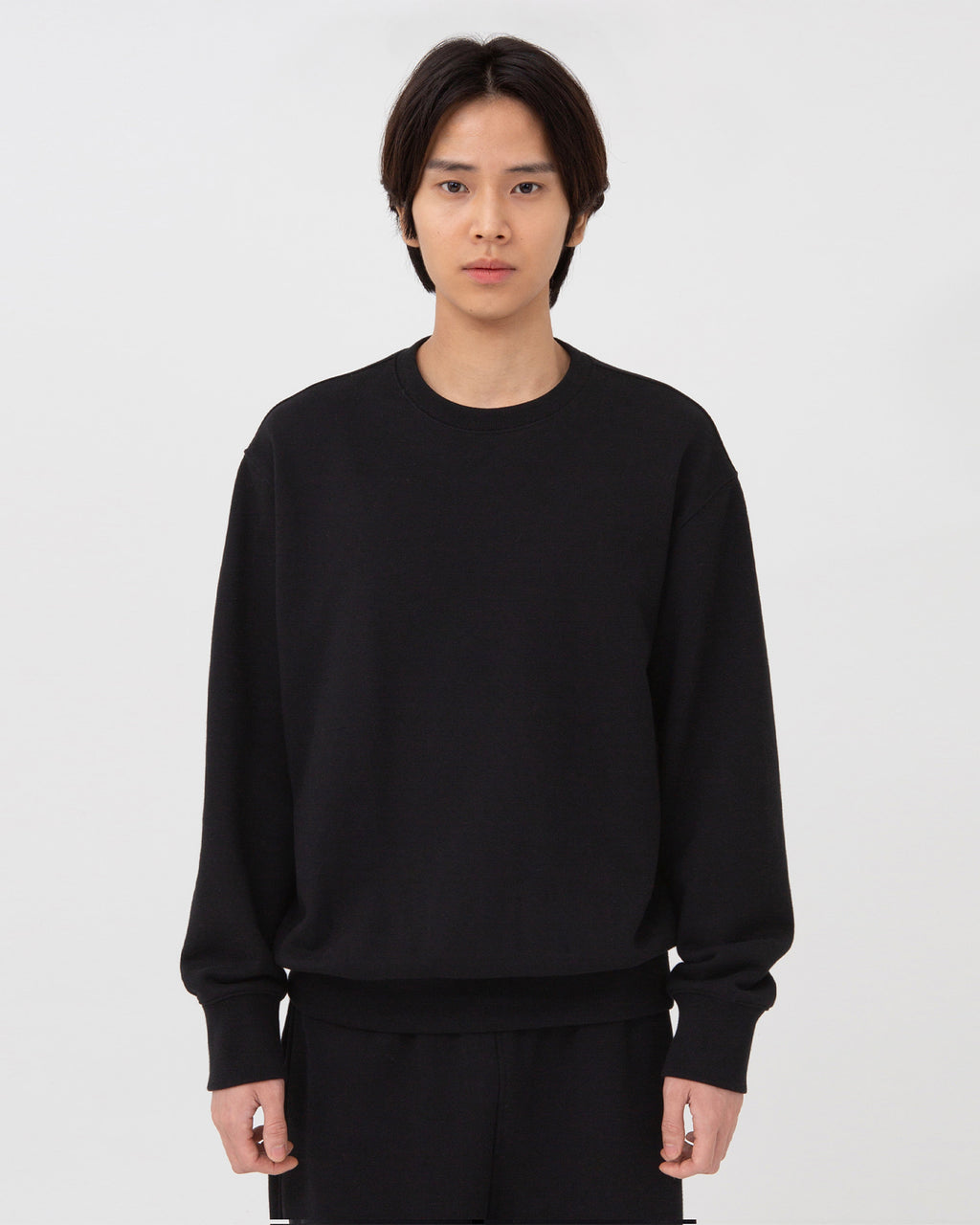 Brownyard - Soft Sweat Shirt (Black) product image 1 | TRAB K-Fashion Australia