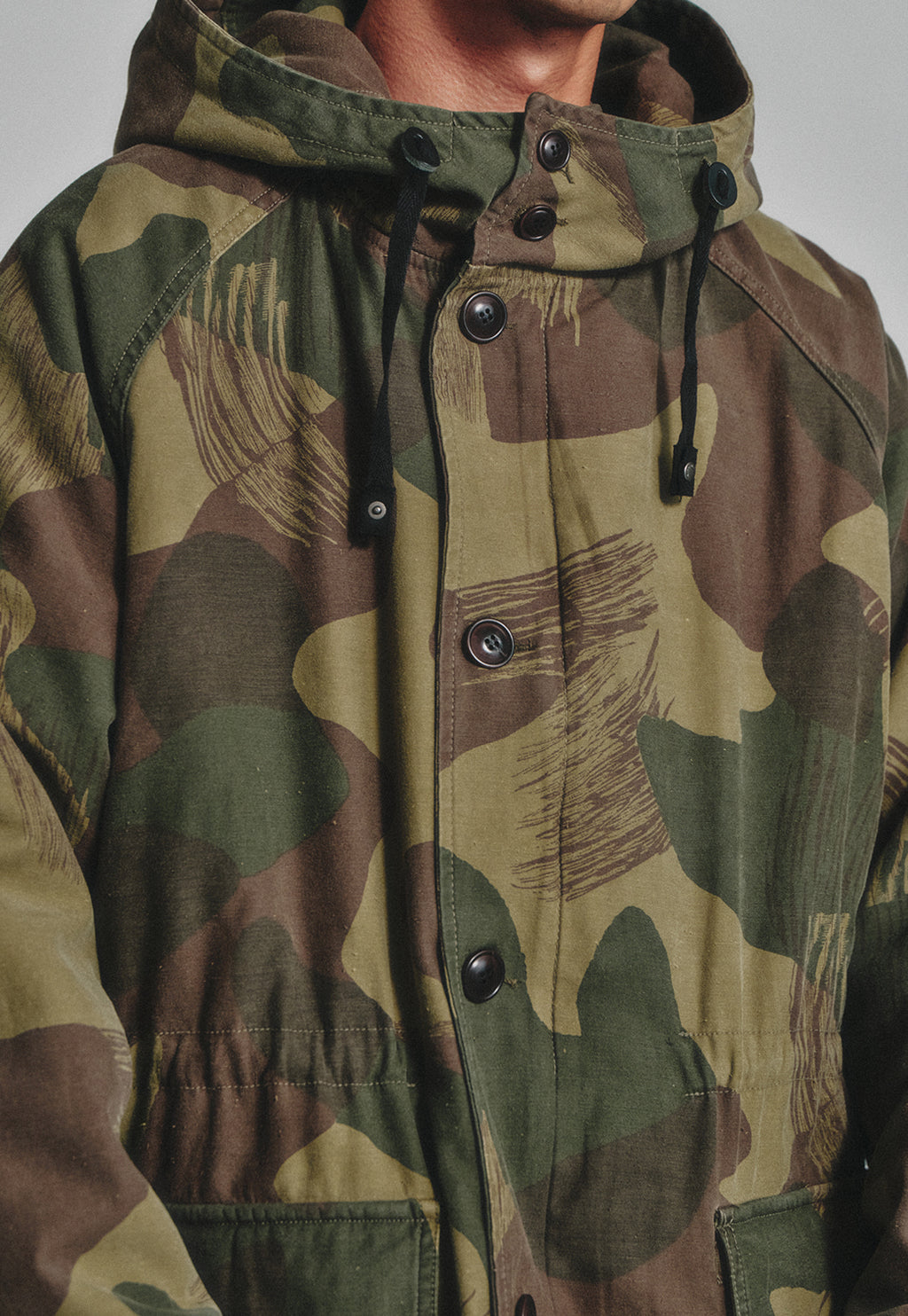 Art if acts - Camo Mil Parka (UK Brushstroke Khaki) product image 6 | TRAB K-Fashion Australia