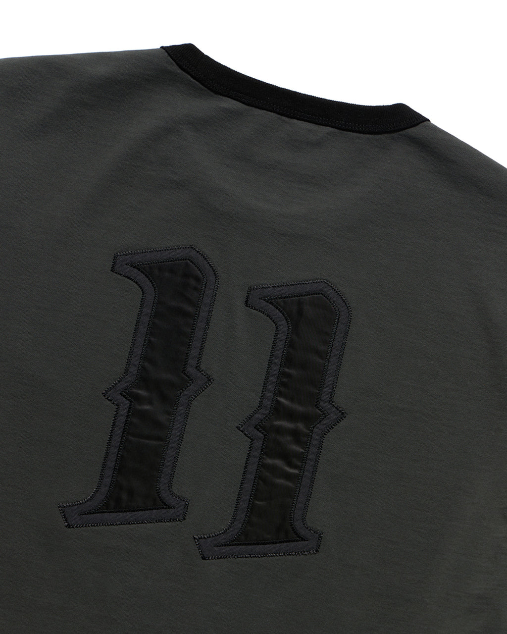 Eastlogue - 11 Ringer L.s T-shirts (Charcoal & Black) product image 8 | TRAB K-Fashion Australia