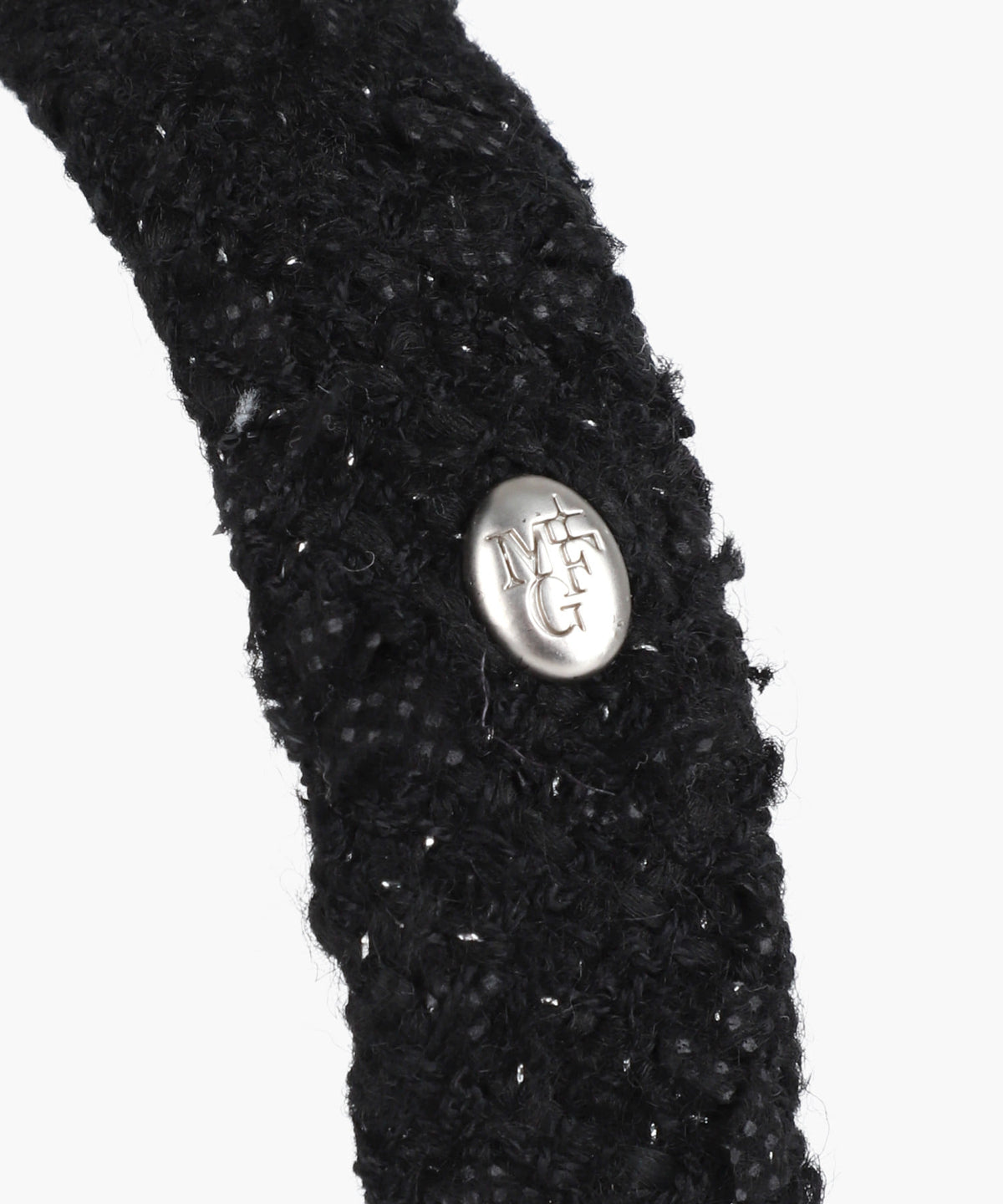 Marithe & Francois Girbaud - Tweed Hairband (Black) product image 3 | TRAB K-Fashion Australia