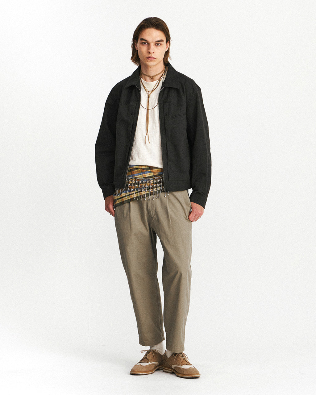 Eastlogue - Western Trucker Jacket (Black) product image 4 | TRAB K-Fashion Australia