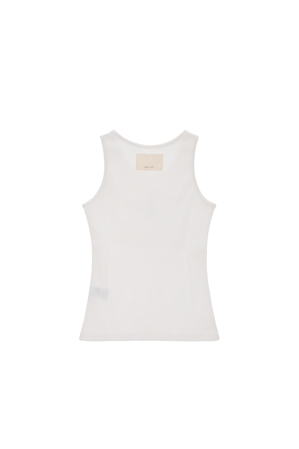 Matin Kim - [Pre-Order – Ships June 30] Pintuck Sleeveless Top (White) product image 5 | TRAB K-Fashion Australia