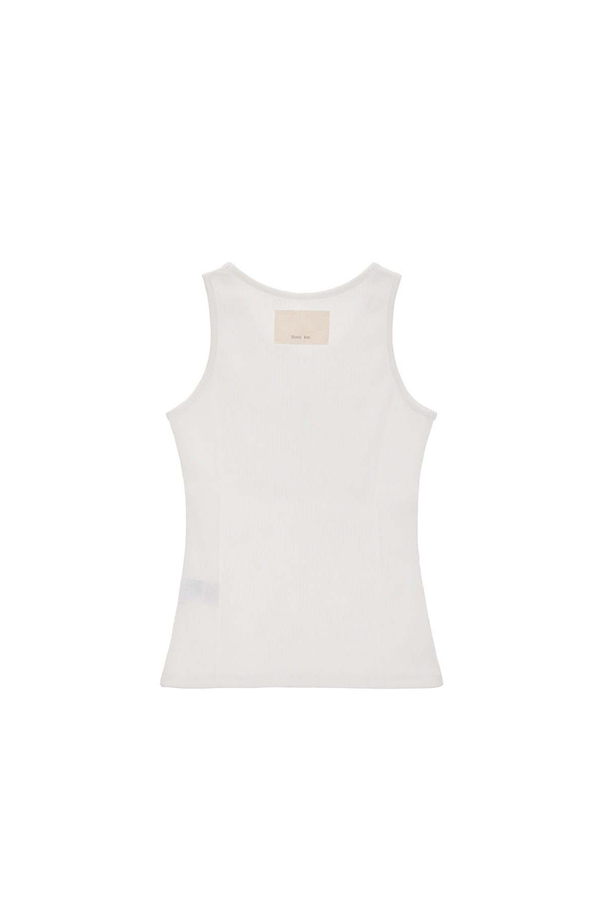 Matin Kim - [Pre-Order – Ships June 30] Pintuck Sleeveless Top (White) product image 5 | TRAB K-Fashion Australia